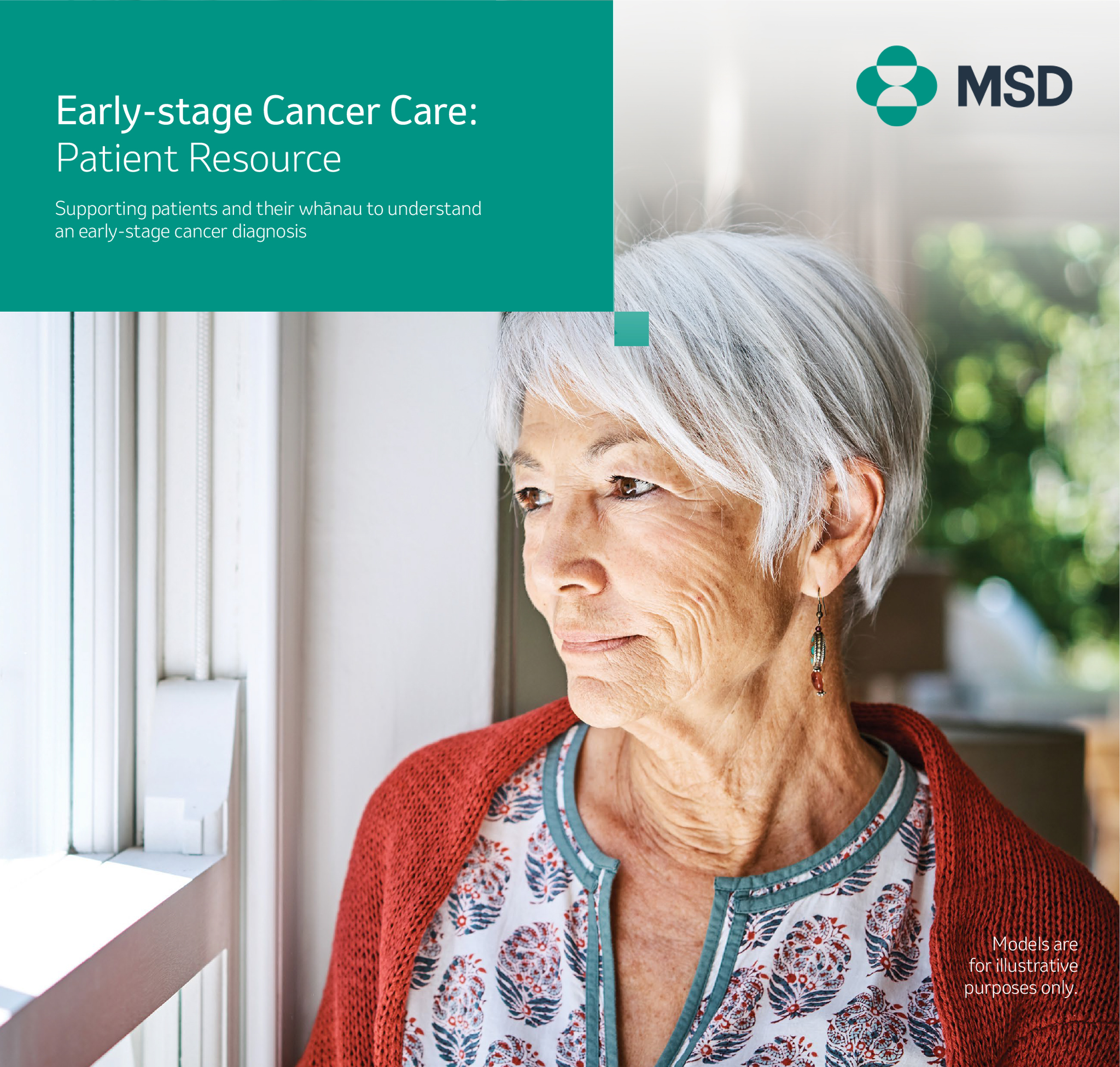 The cover of Early stage Cancer Patient Booklet